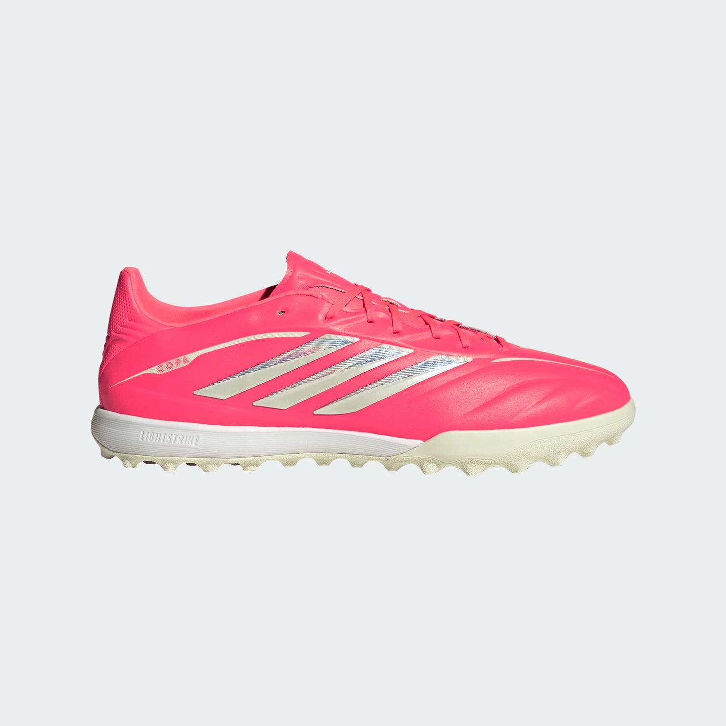 Adidas Copa Pure IV Pro TF Turf Soccer Cleats - Solar Turbo/Ivory/Core Black