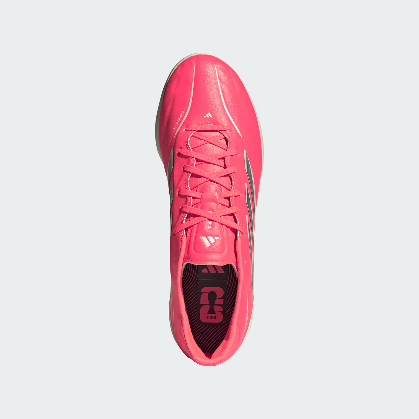 Adidas Copa Pure IV Pro TF Turf Soccer Cleats - Solar Turbo/Ivory/Core Black