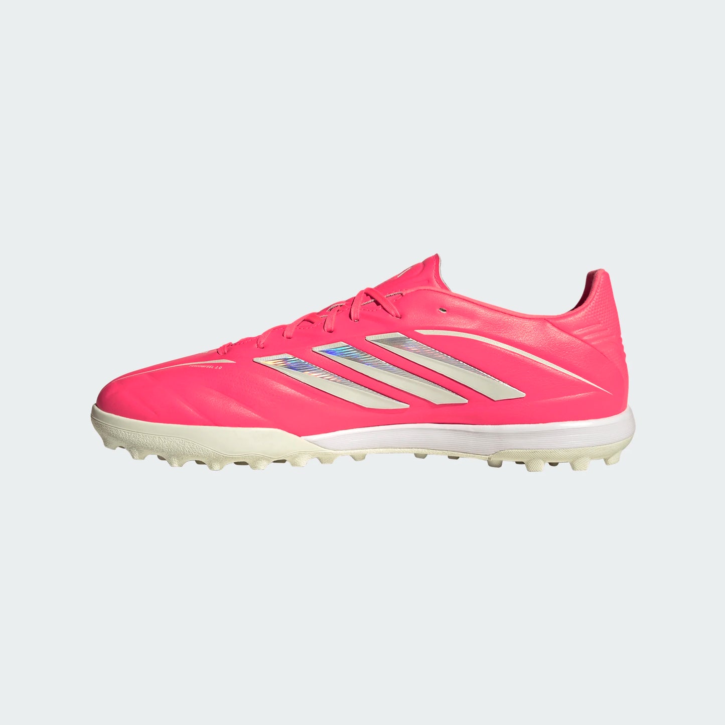 Adidas Copa Pure IV Pro TF Turf Soccer Cleats - Solar Turbo/Ivory/Core Black