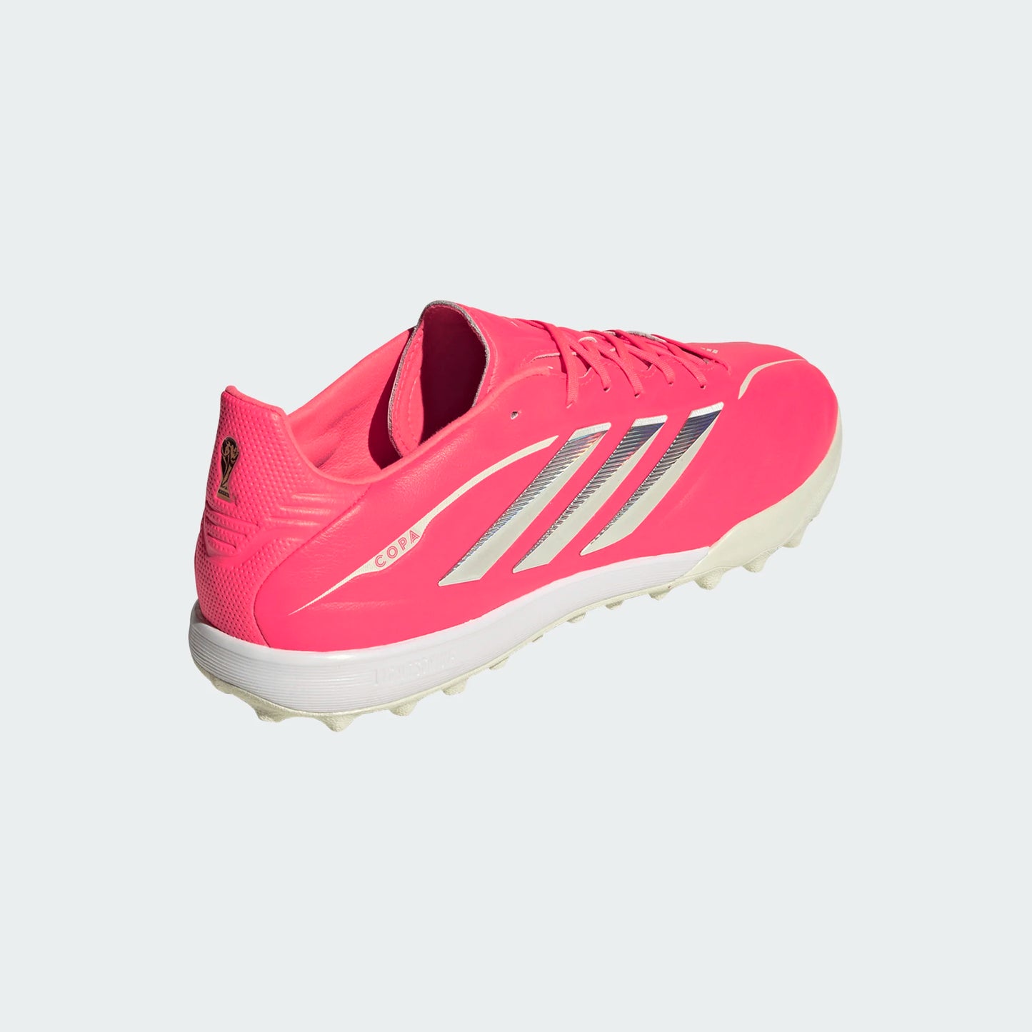 Adidas Copa Pure IV Pro TF Turf Soccer Cleats - Solar Turbo/Ivory/Core Black