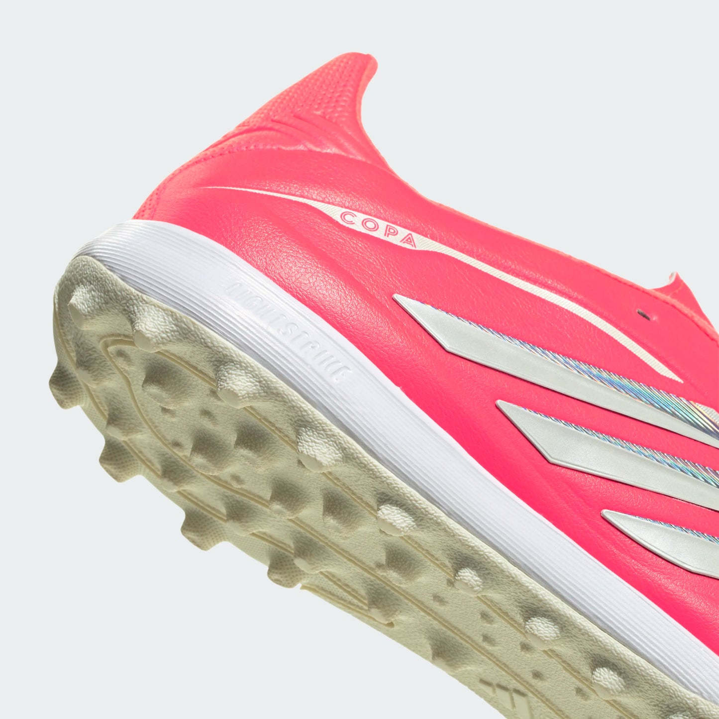Adidas Copa Pure IV Pro TF Turf Soccer Cleats - Solar Turbo/Ivory/Core Black