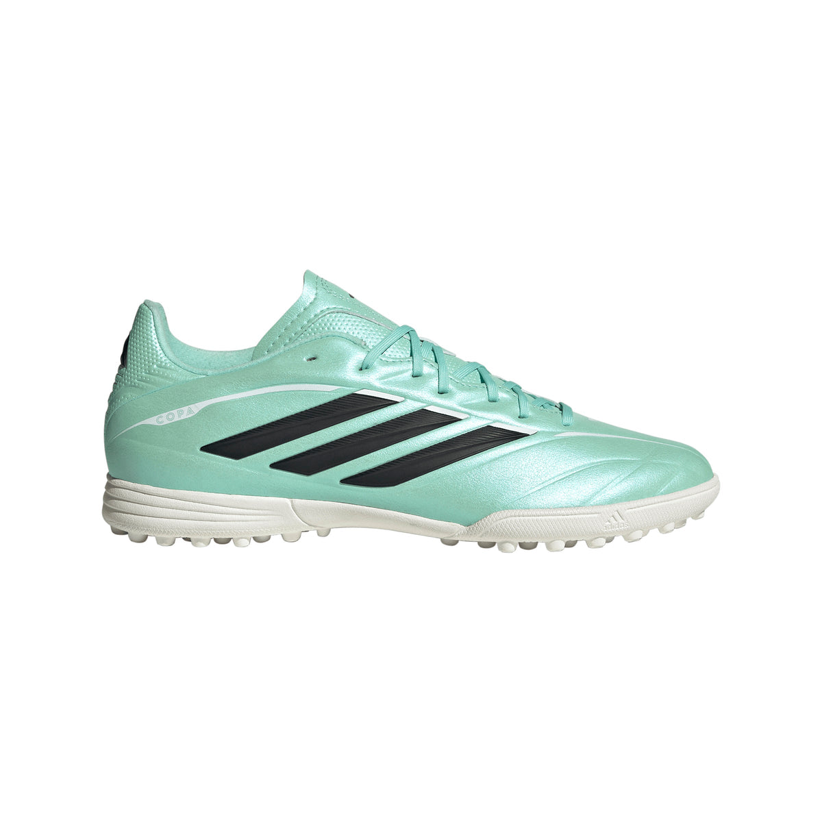 adidas Copa Pure IV League Junior TF Turf Soccer Cleats- Clear Mint / Core Black / Cloud White