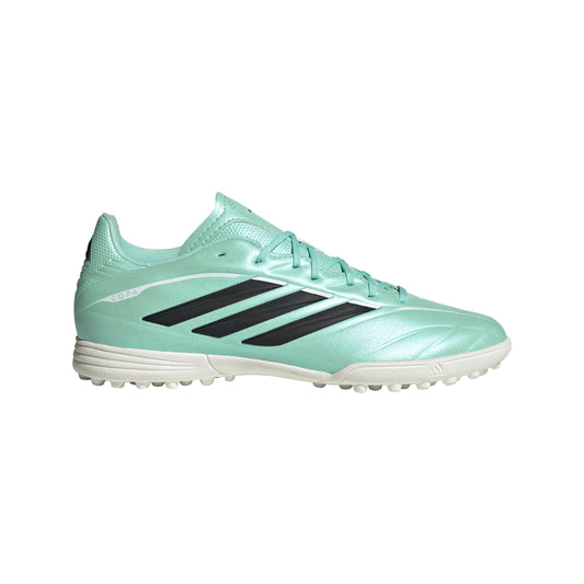 adidas Copa Pure IV League Junior TF Turf Soccer Cleats- Clear Mint / Core Black / Cloud White