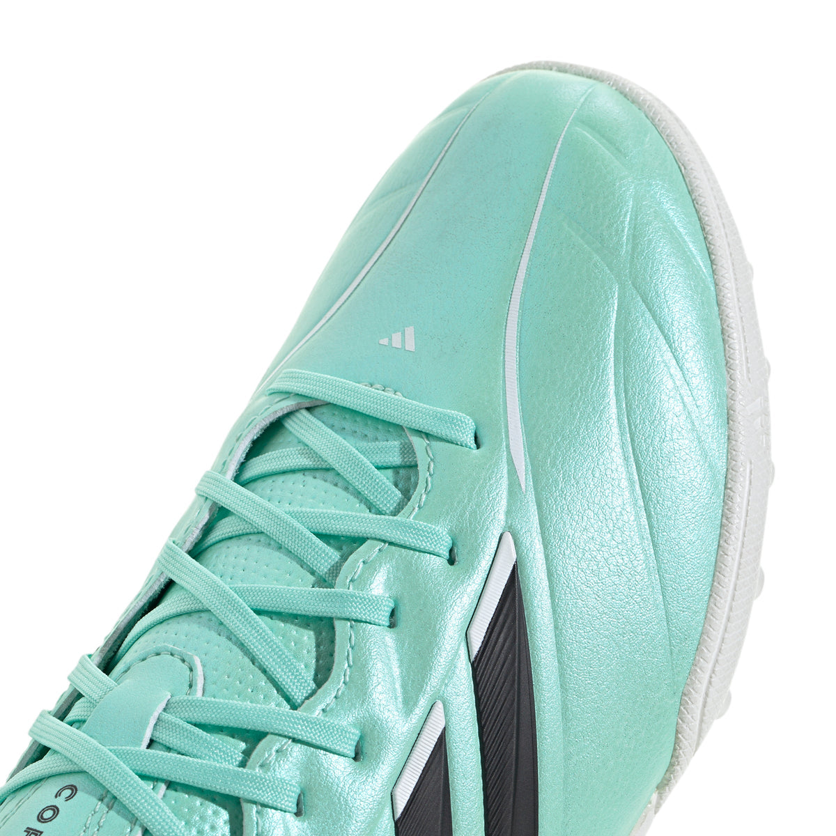 adidas Copa Pure IV League Junior TF Turf Soccer Cleats- Clear Mint / Core Black / Cloud White