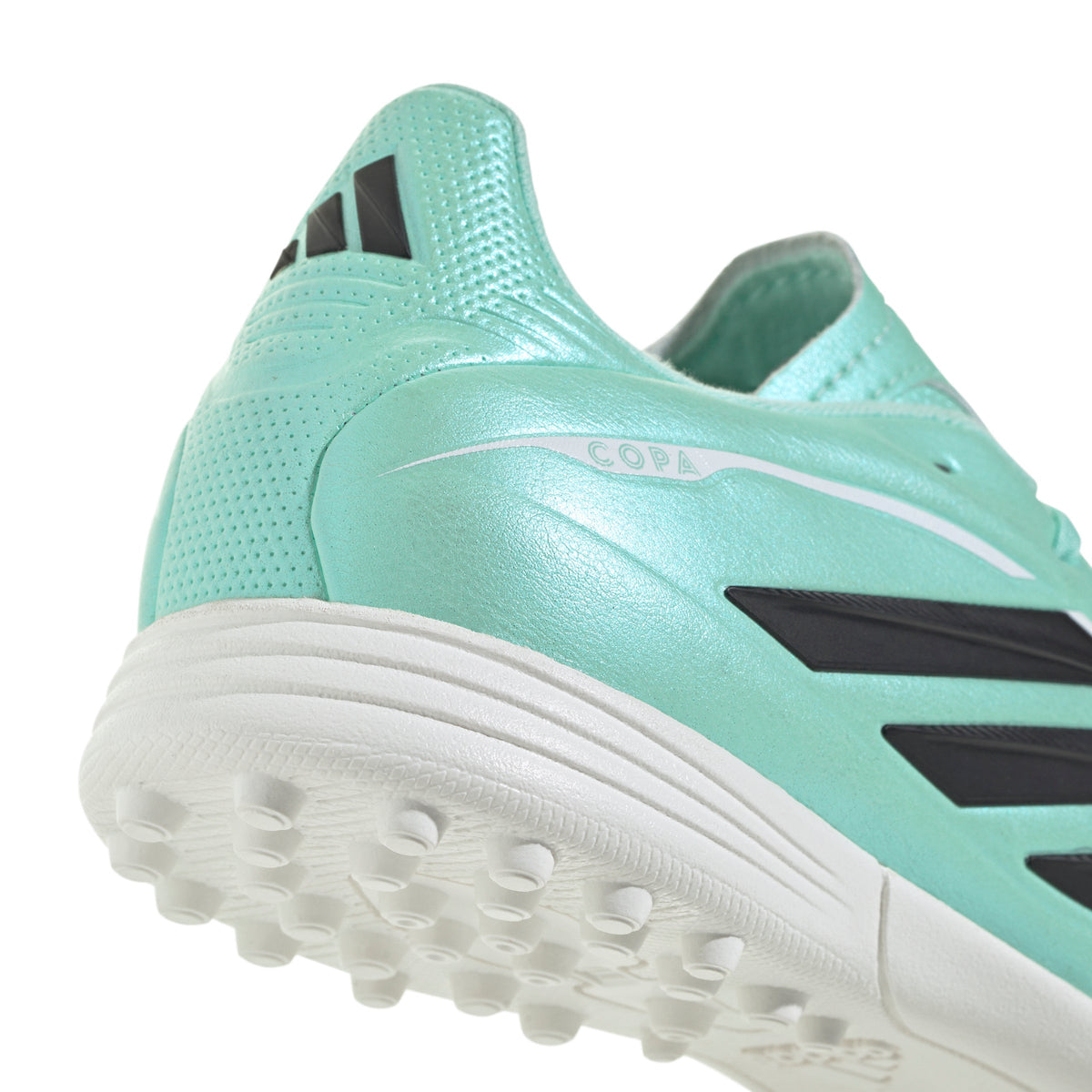 adidas Copa Pure IV League Junior TF Turf Soccer Cleats- Clear Mint / Core Black / Cloud White