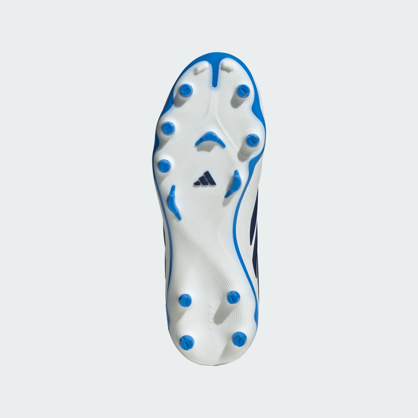 adidas Copa Pure IV League Junior FG Firm Ground Soccer Cleats- Zero Metalic / Dark Blue / Lucid Ray Blue
