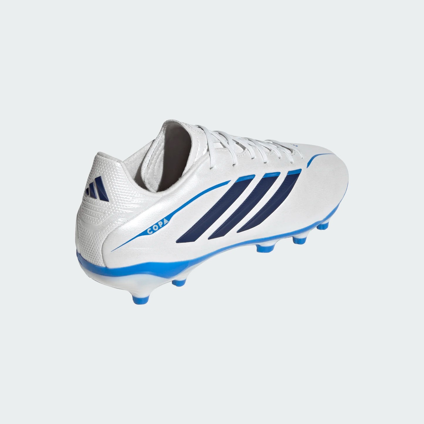 adidas Copa Pure IV League Junior FG Firm Ground Soccer Cleats- Zero Metalic / Dark Blue / Lucid Ray Blue
