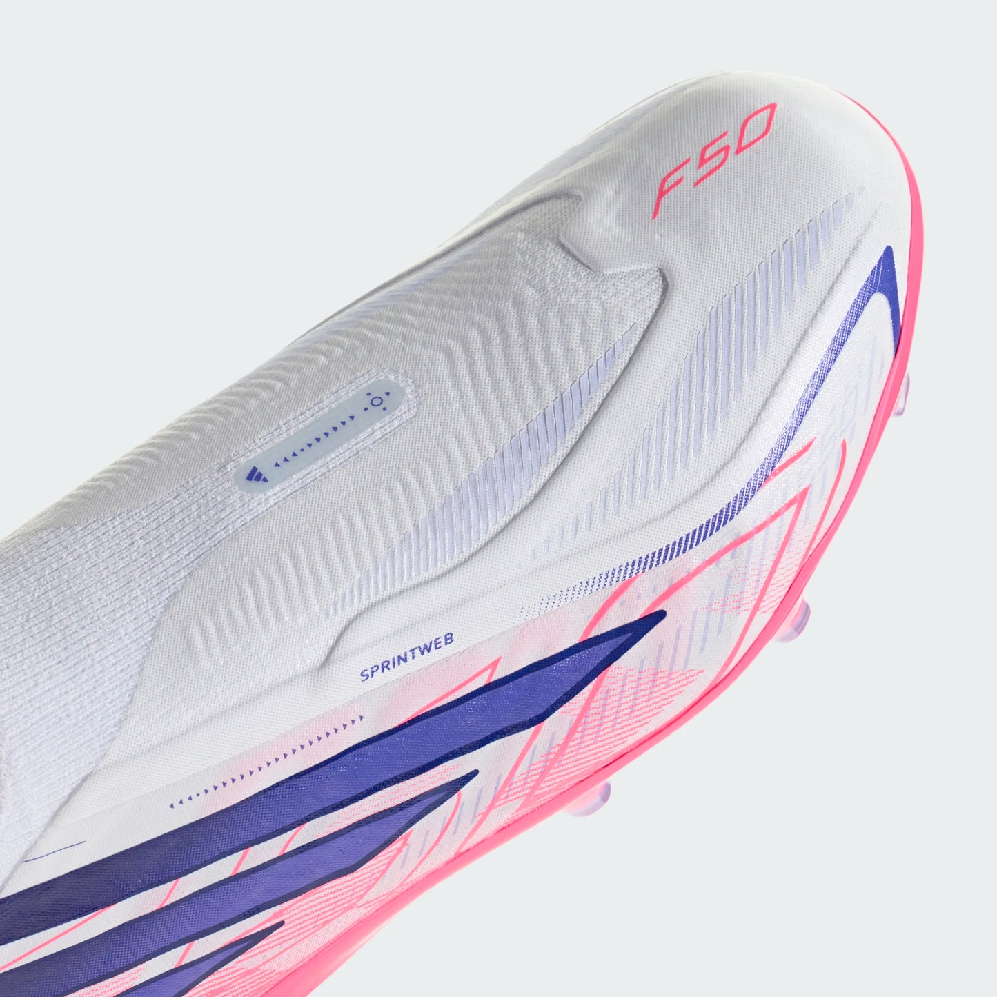 Adidas Junior F50 Hyperfast Elite Laceless FG Firm Ground Soccer Cleat -