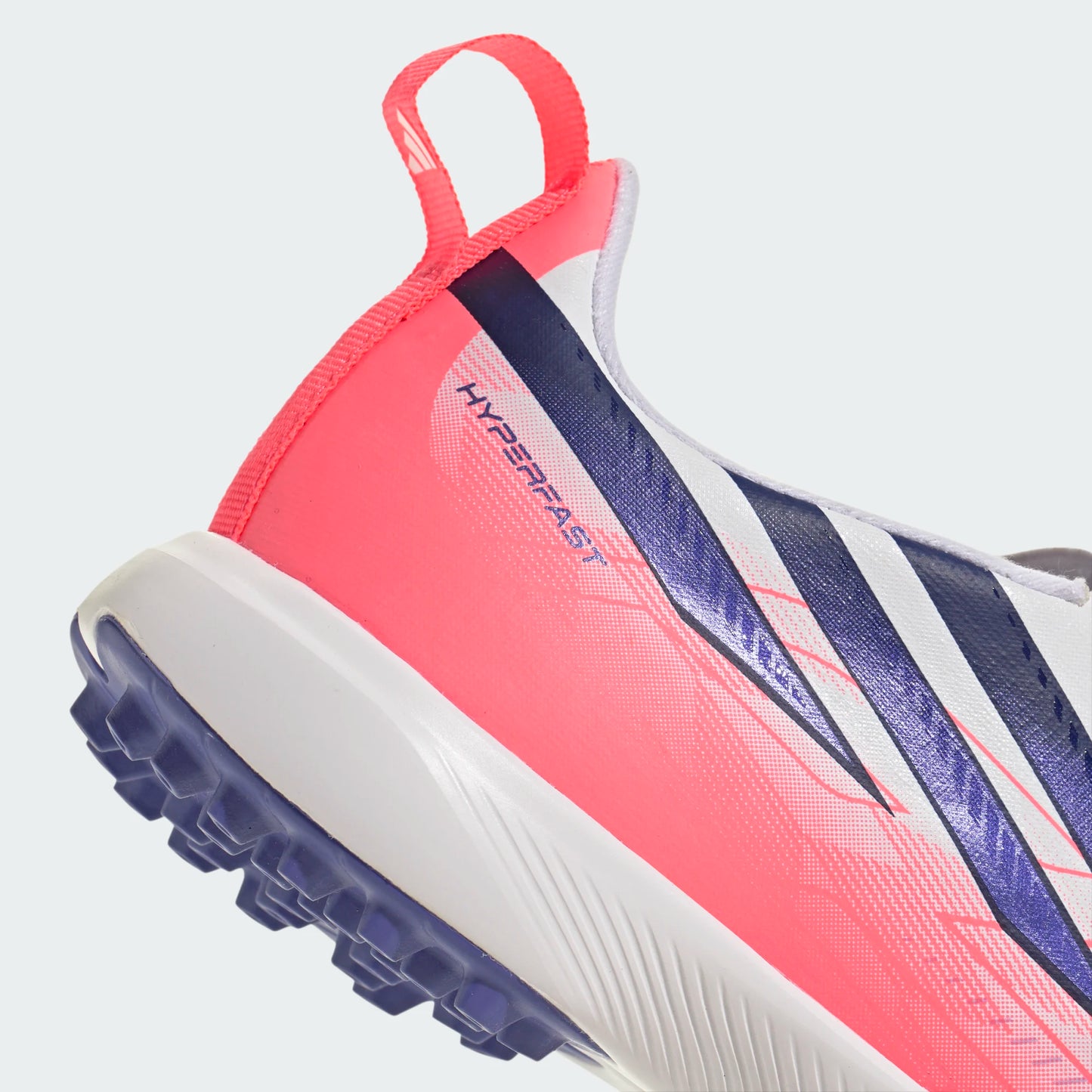 Adidas Junior F50 Hyperfast League Laceless FG Firm Ground Soccer Cleat -