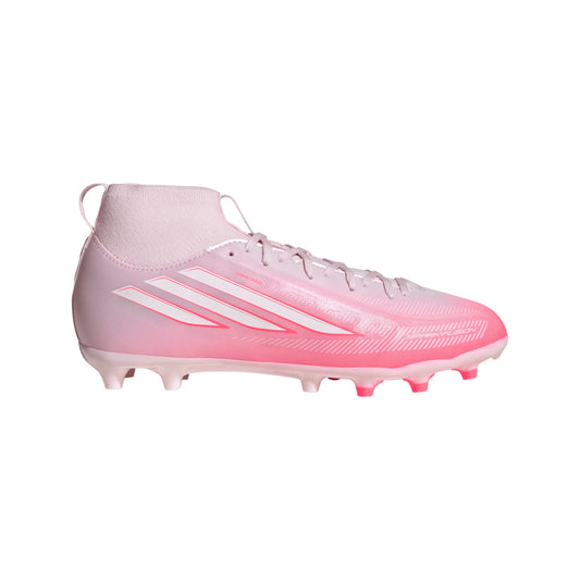 adidas F50 Sparkfusion League Kids Firm Ground/Artificial Grass FG/AG- Solar Turbo / Cloud White / Distilled Pink