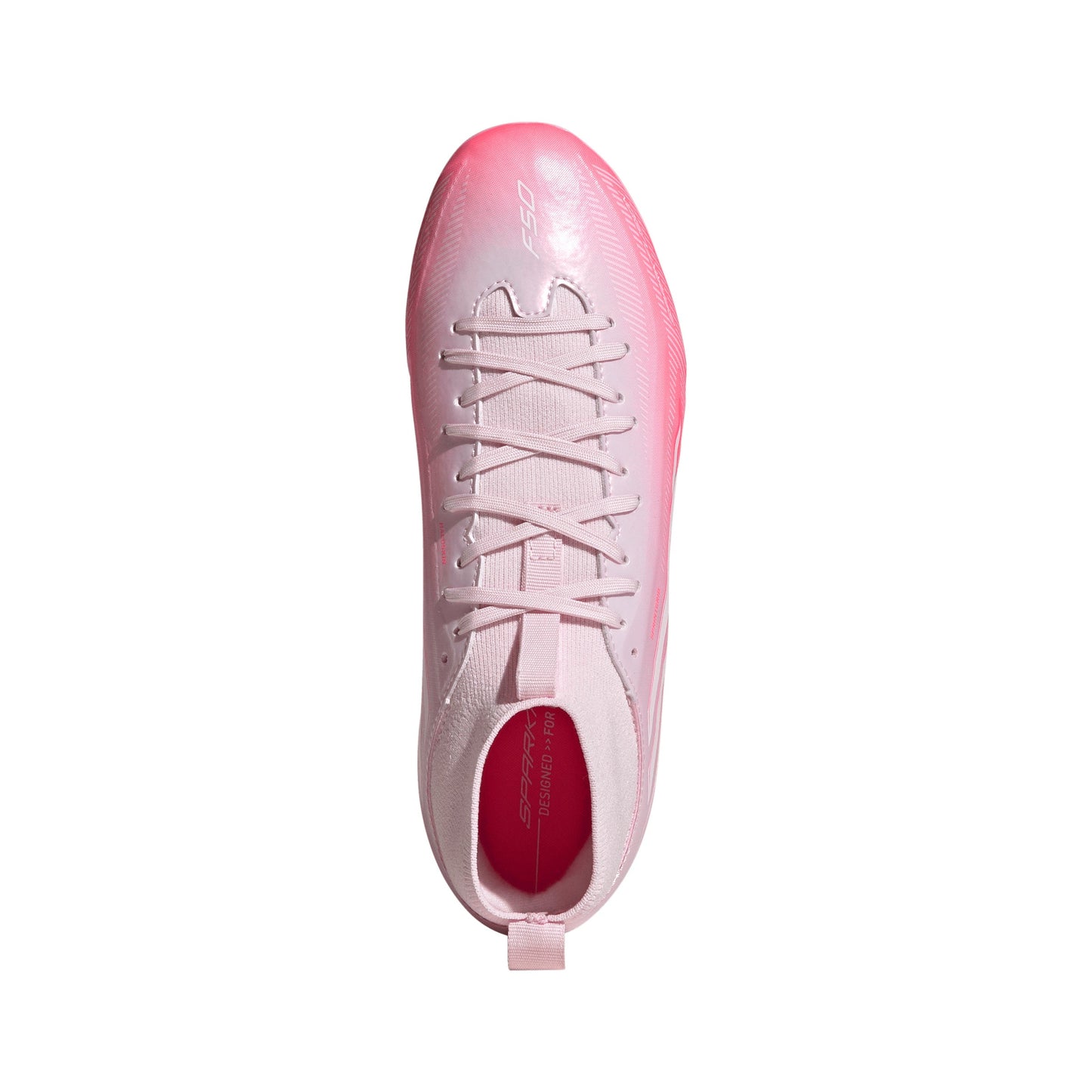 adidas F50 Sparkfusion League Kids Firm Ground/Artificial Grass FG/AG- Solar Turbo / Cloud White / Distilled Pink