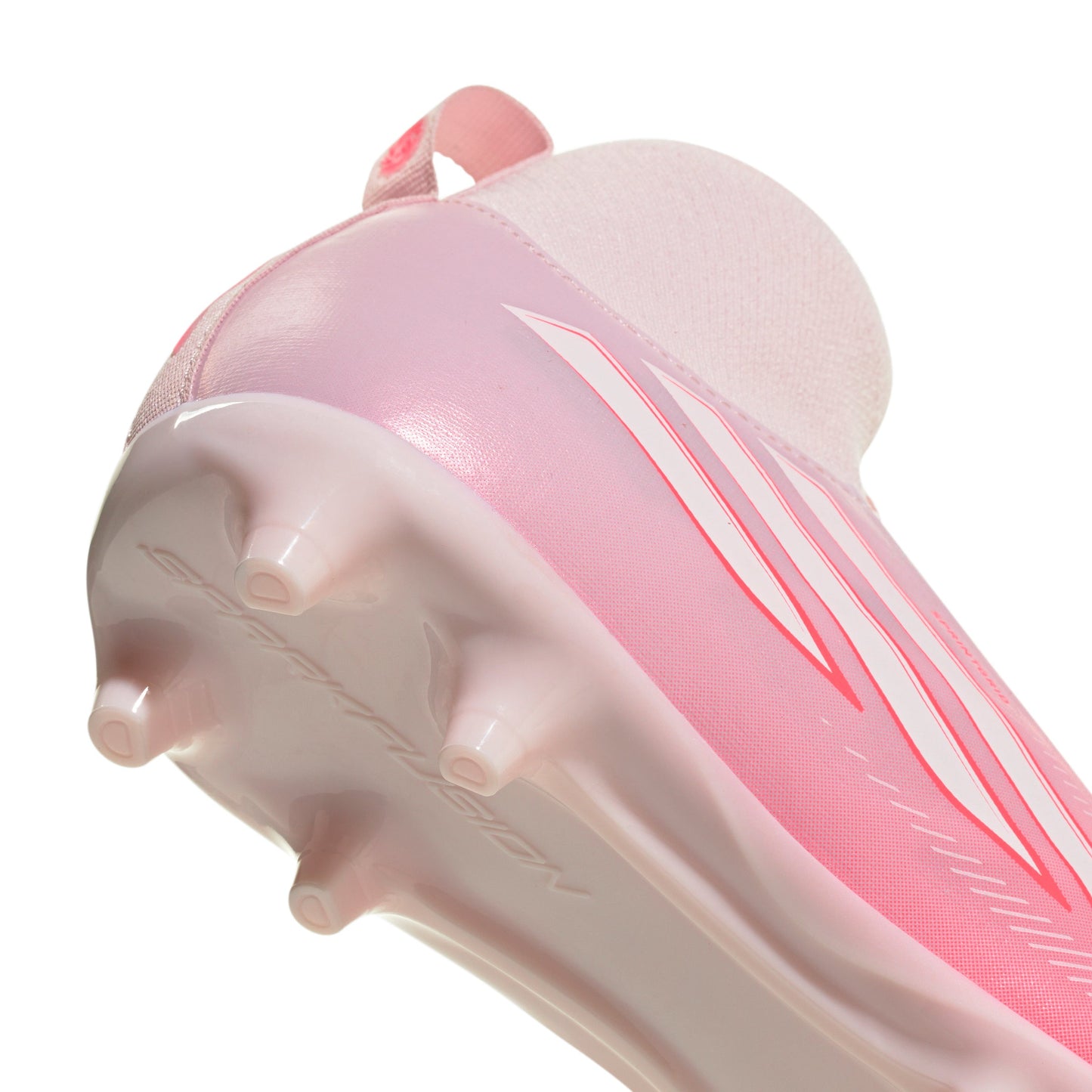 adidas F50 Sparkfusion League Kids Firm Ground/Artificial Grass FG/AG- Solar Turbo / Cloud White / Distilled Pink