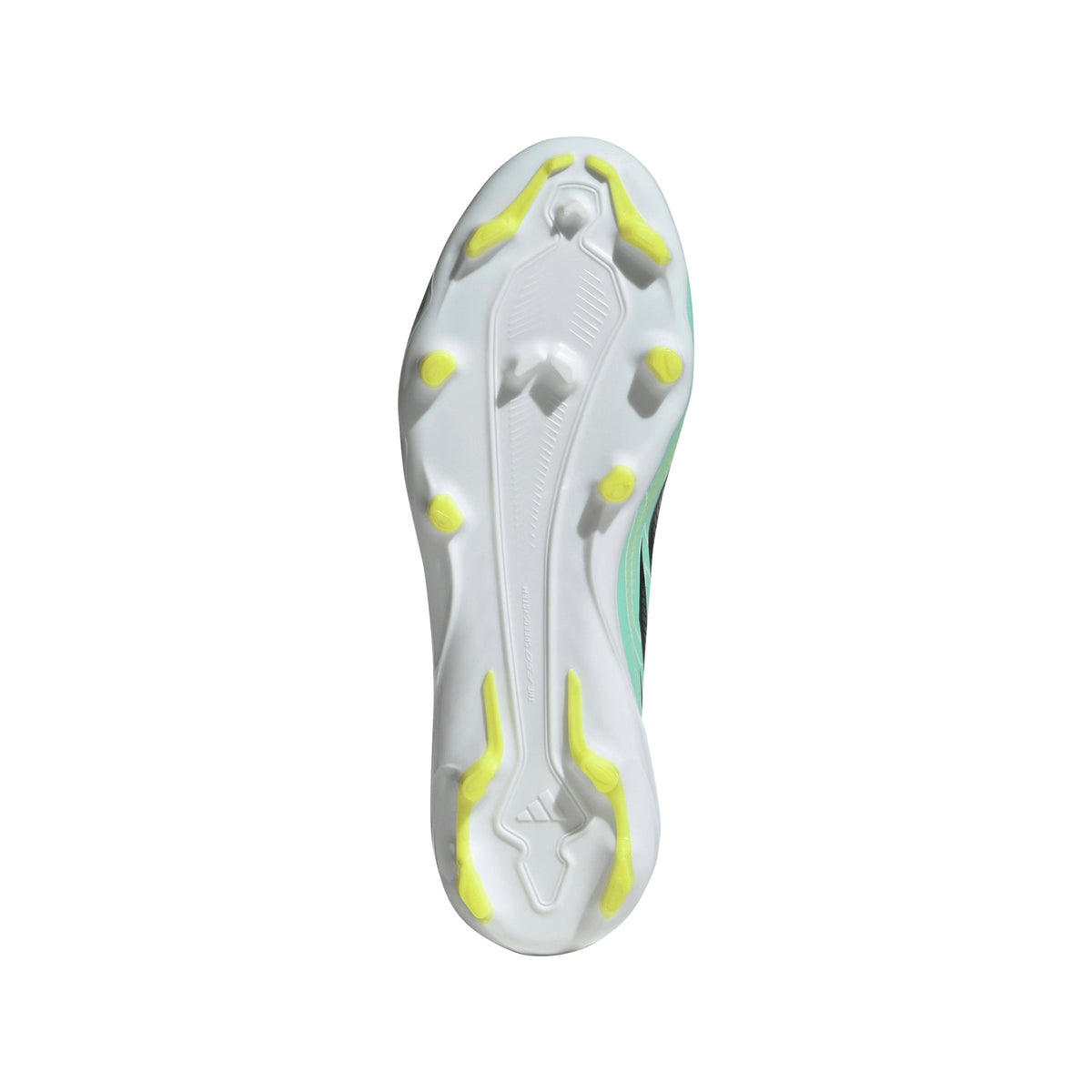 adidas F50 Hyperfast League Kids FG Firm Ground Soccer Cleats-  Pulse Mint / Night Navy / Solar Lemon