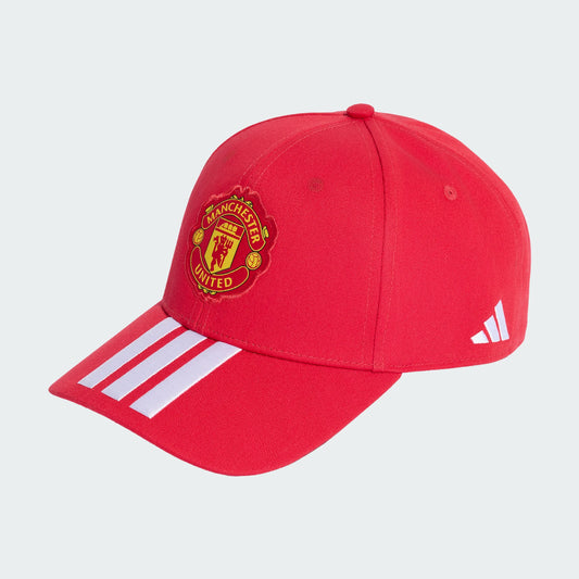Adidas Manchester United FC Baseball Cap - Red/White
