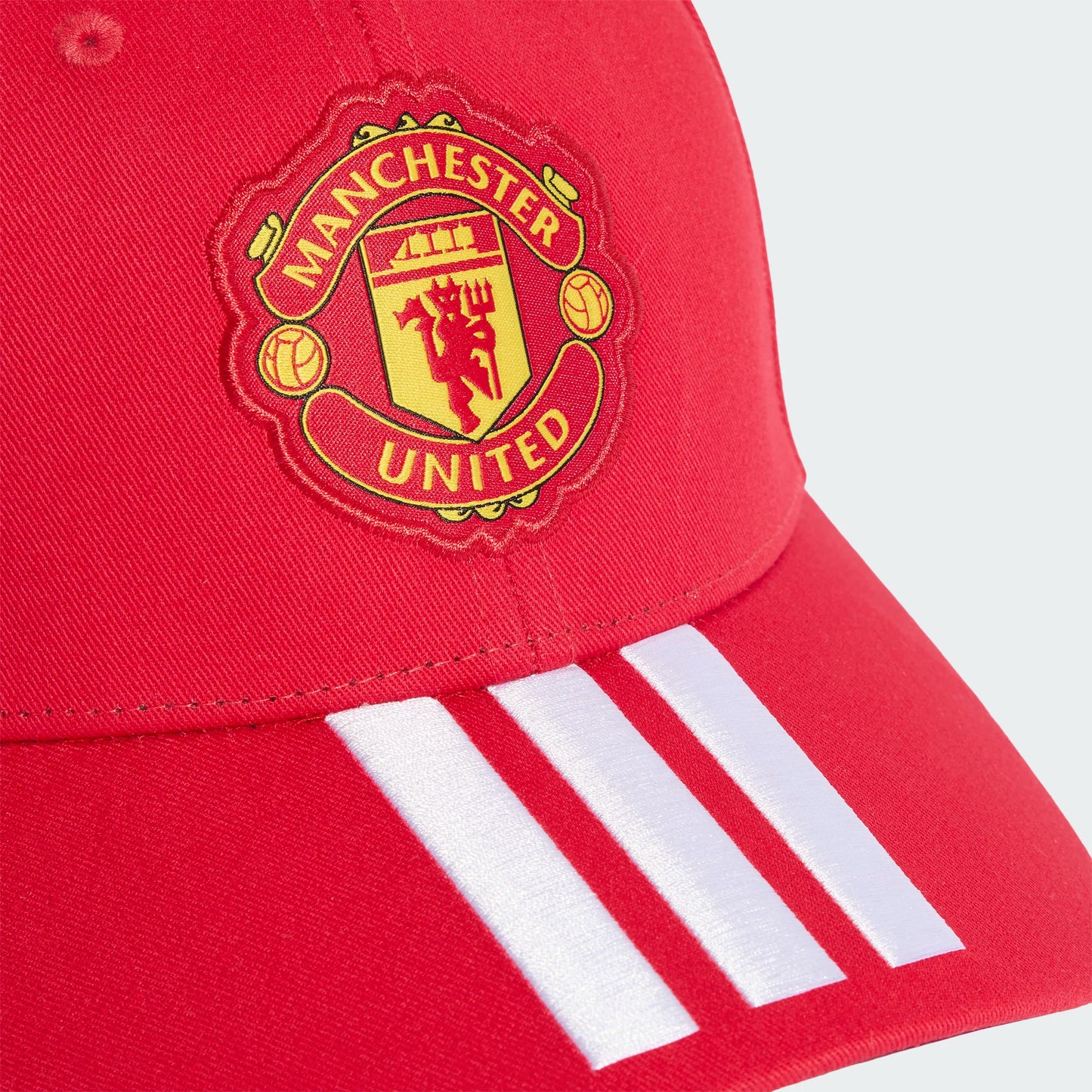 Adidas Manchester United FC Baseball Cap - Red/White