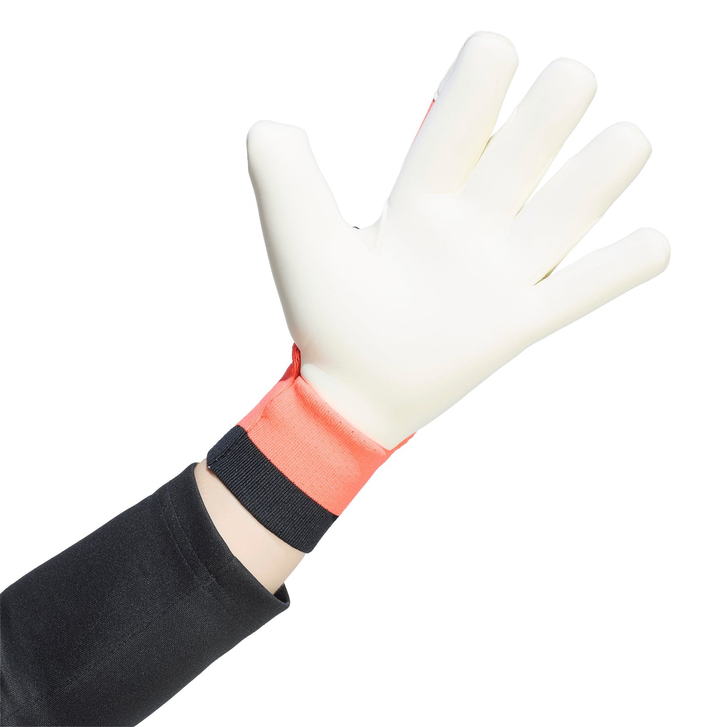 Adidas Predator Pro Hybrid Cut Goalkeeper Glove - Ivory/Solar Turbo/Gold Metallic