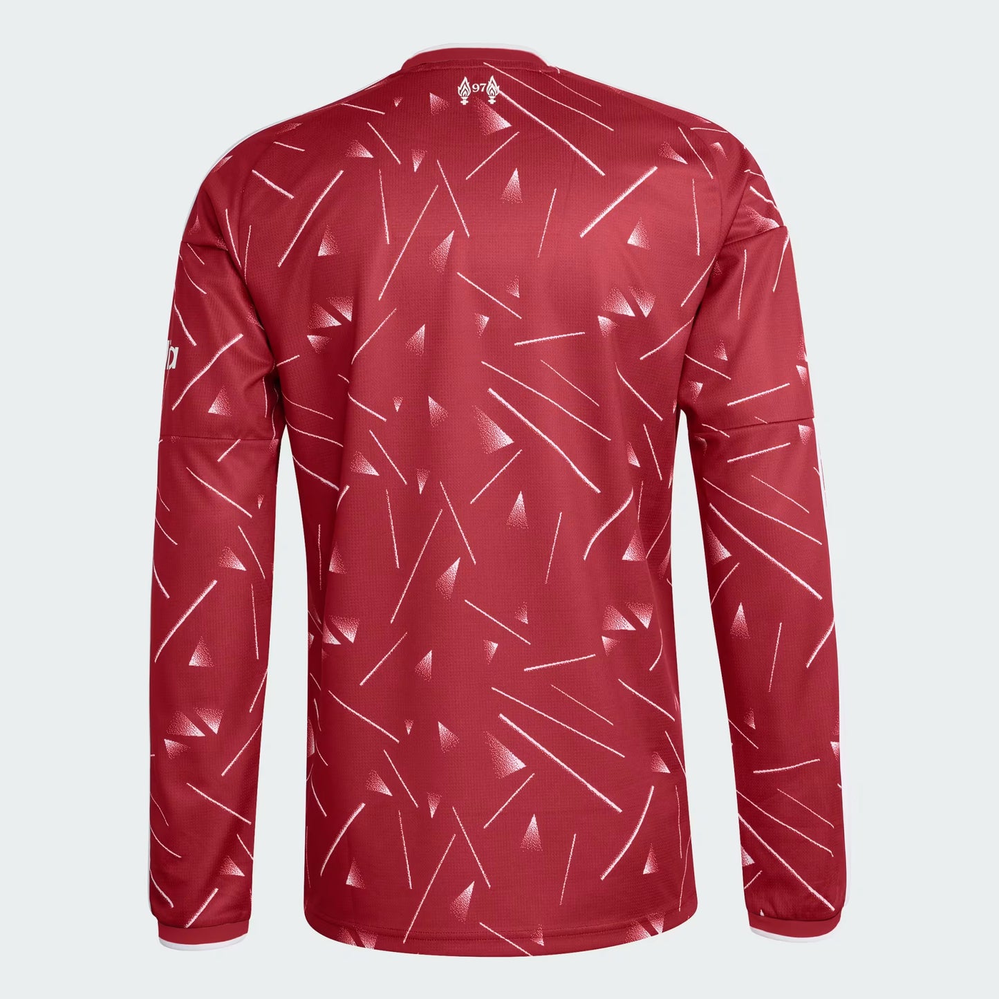 Men's Replica Adidas Liverpool FC Long Sleeve Home Jersey 26/27