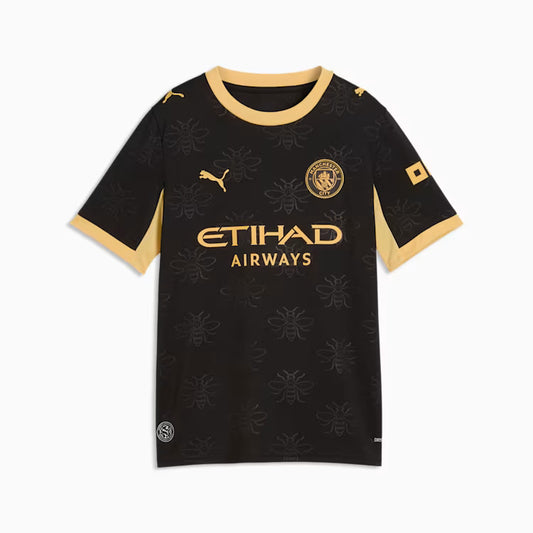 Kid's Replica Puma Manchester City Away Jersey 26/27