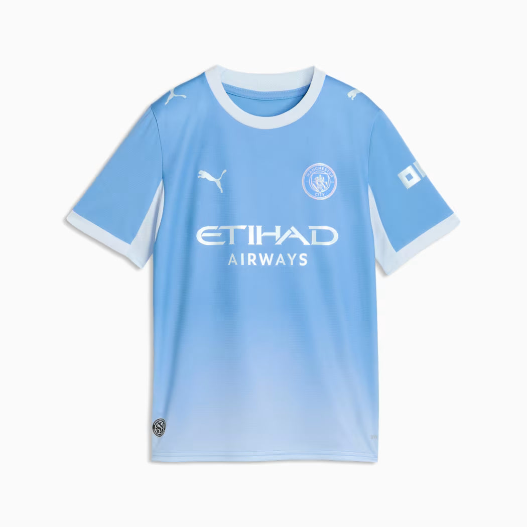 Youth Replica Puma Manchester City FC Home Jersey 26/27