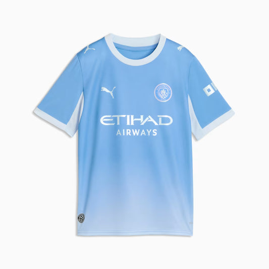 Youth Replica Puma Manchester City FC Home Jersey 26/27