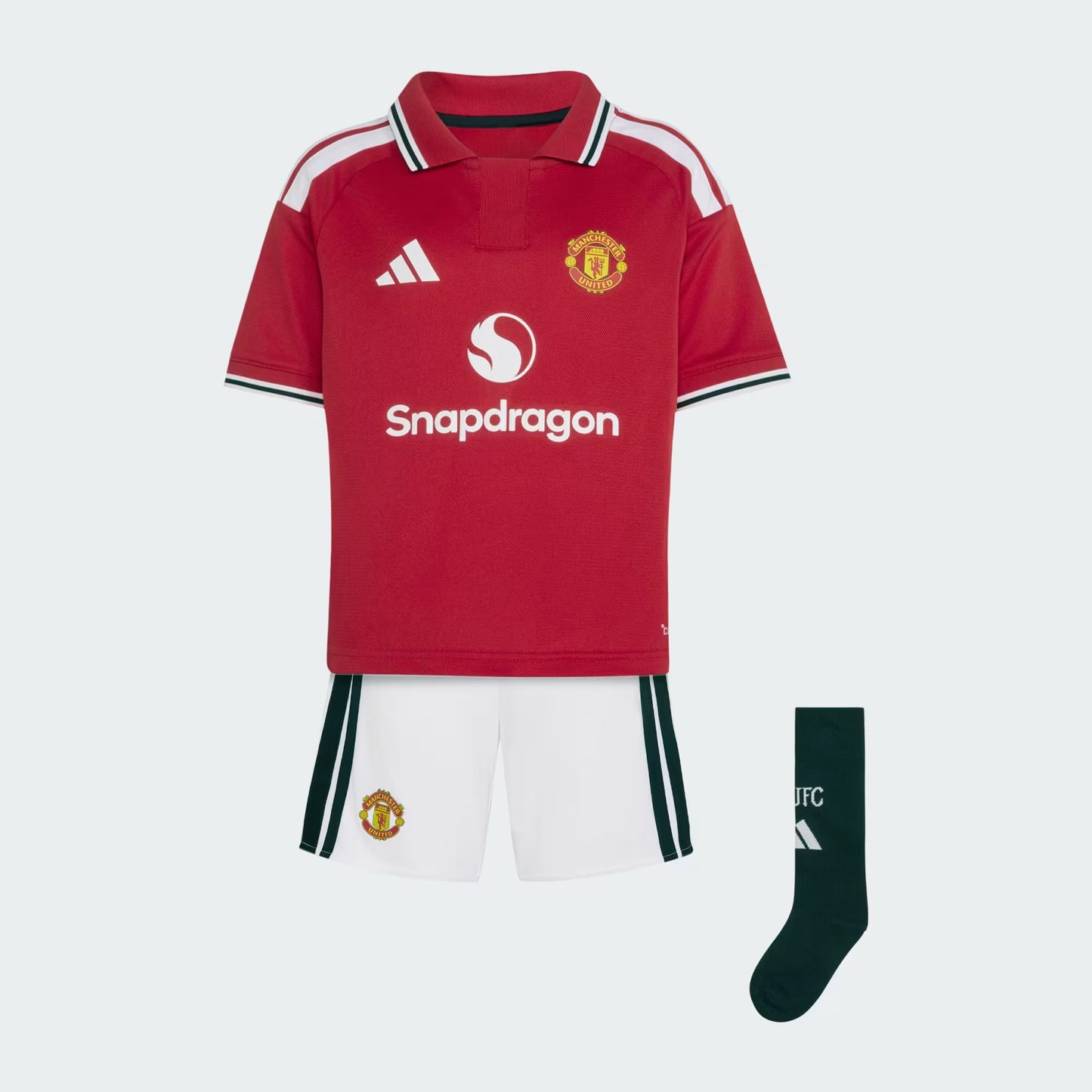 Toddler Replica Adidas Manchester United FC Home Kit Set 26/27