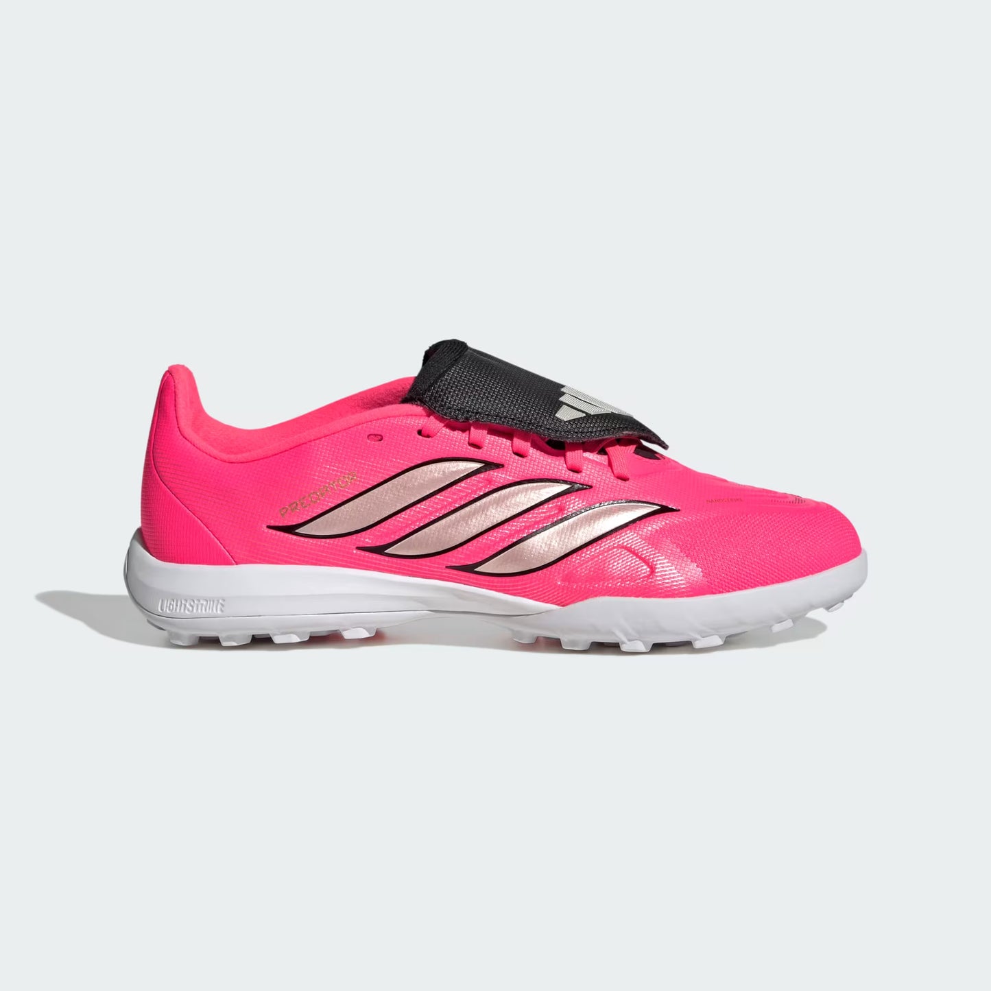 Adidas Junior Predator League FT FG Firm Ground Soccer Cleats - Solar Turbo/Thermal Chrome/Core Black