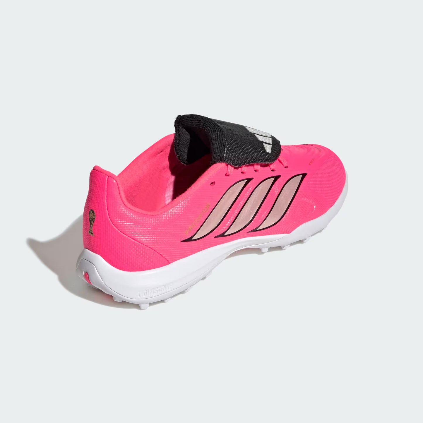 Adidas Junior Predator League FT FG Firm Ground Soccer Cleats - Solar Turbo/Thermal Chrome/Core Black