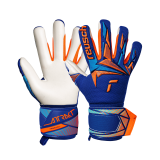 Reusch GRIP ADVANCE Attrakt Freegel Advance Junior Goalkeeper Glove - Sharp Blue/Shock Orange