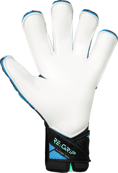 Reusch Attrakt Re:Grip Evolution Goalkeeper Glove - Black/Ocean Light