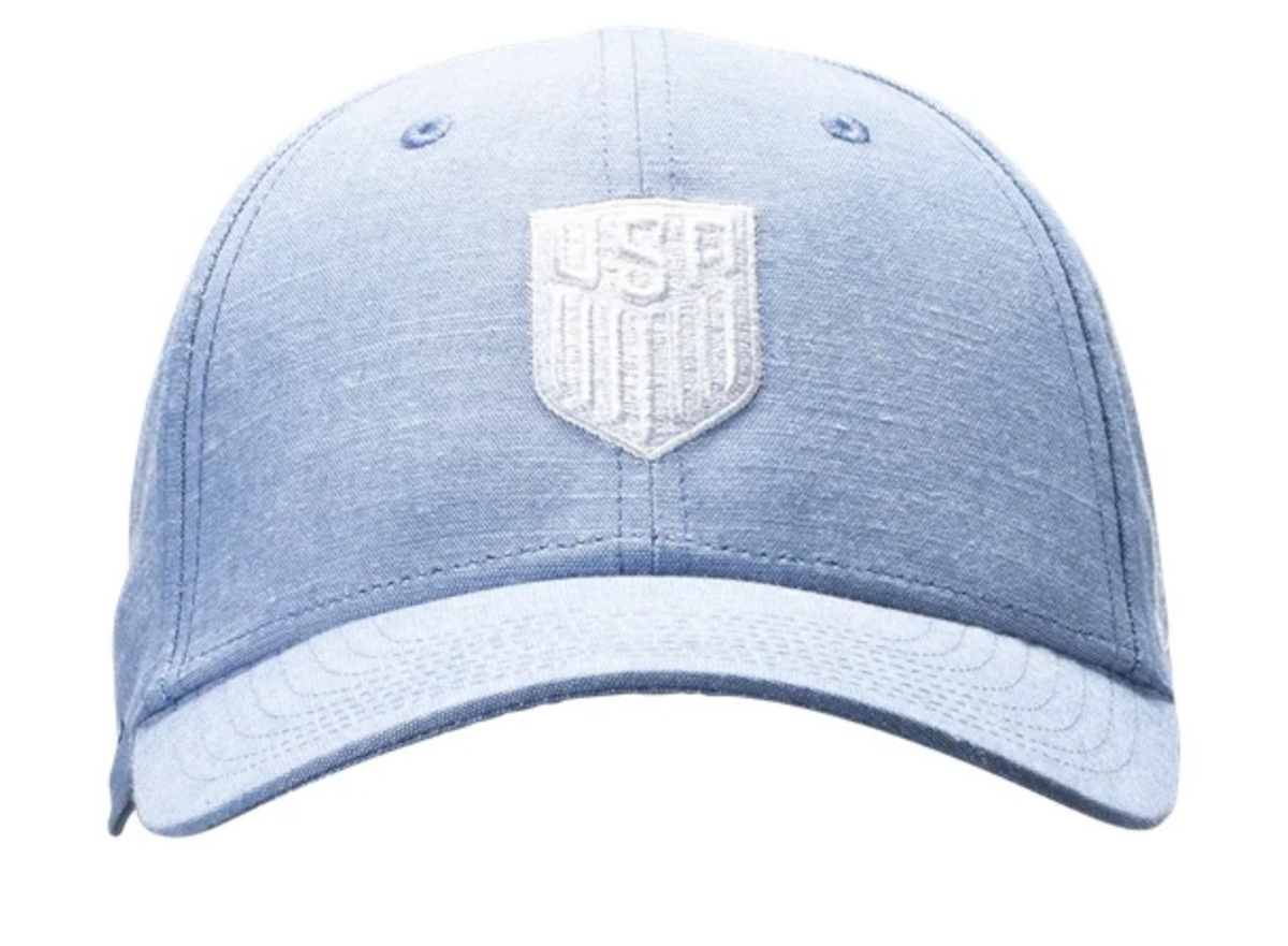 NIKE USAMNT LEGACY 91 CHAMBRAY ADJUSTABLE HAT