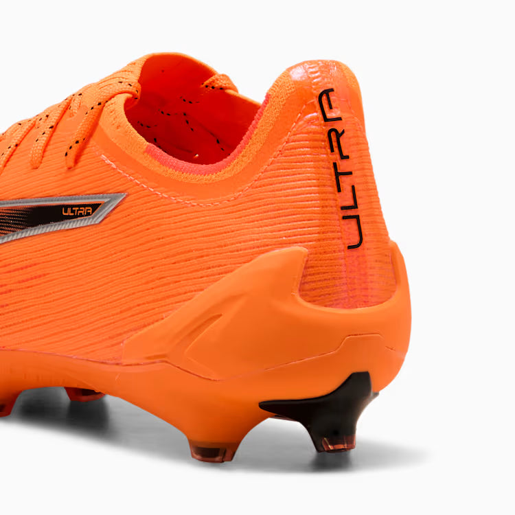 Puma Ultra 6 Ultimate FG Firm Ground Soccer Cleat - Heat Fire/Black/Glowing Red