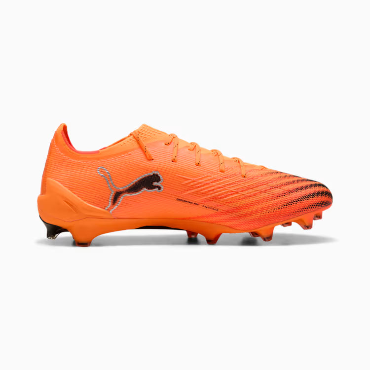 Puma Ultra 6 Ultimate FG Firm Ground Soccer Cleat - Heat Fire/Black/Glowing Red