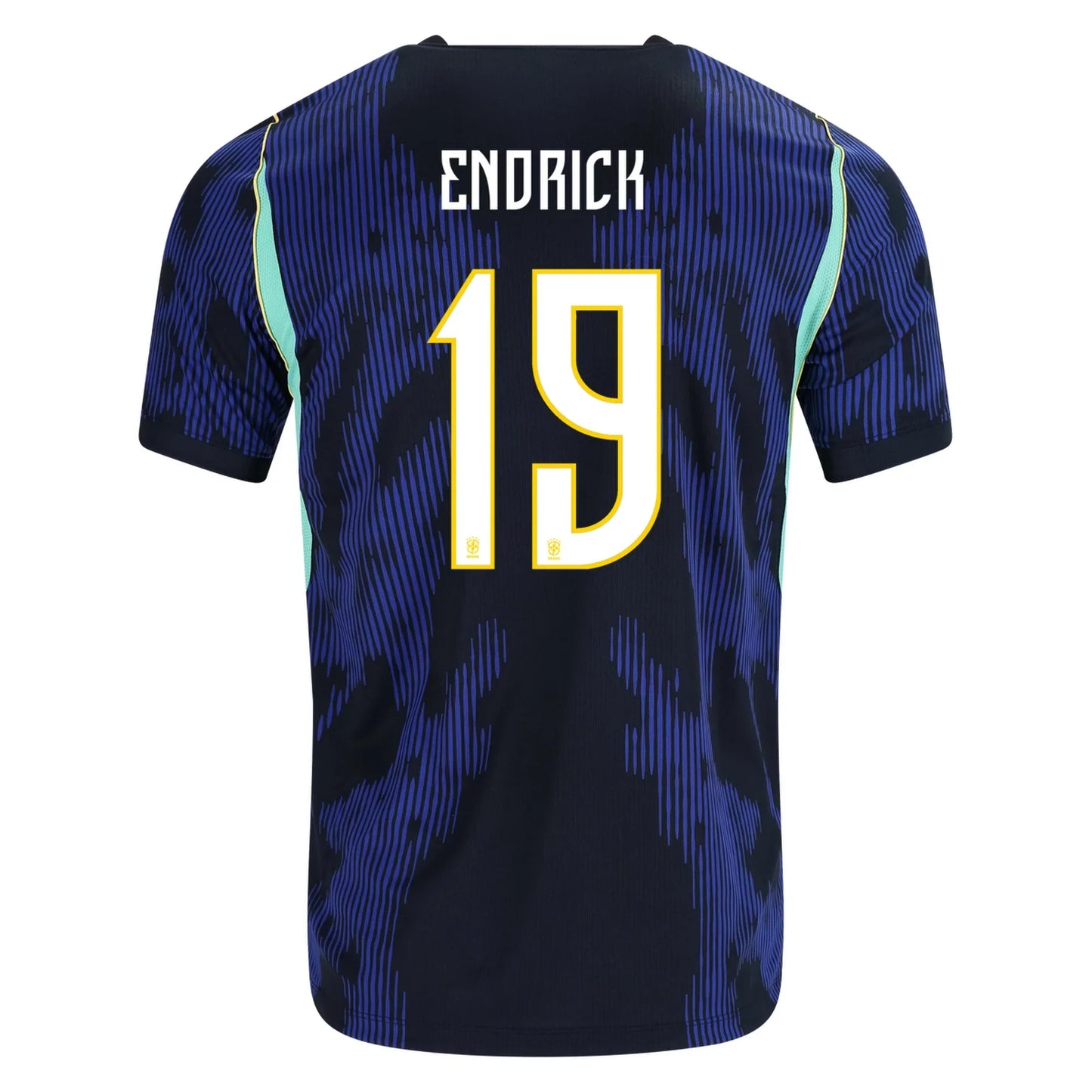 Kid's Replica Nike Endrick Brazil Away Jersey 2026