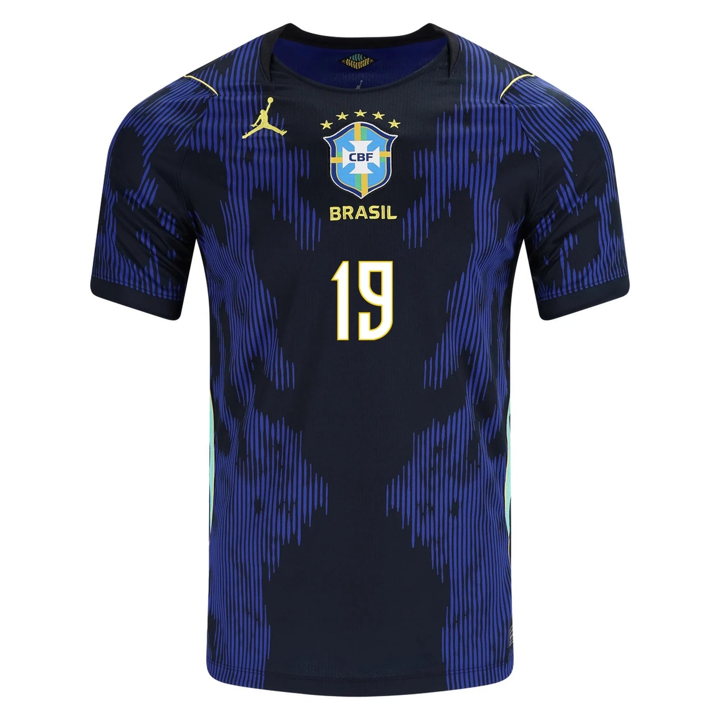 Kid's Replica Nike Endrick Brazil Away Jersey 2026