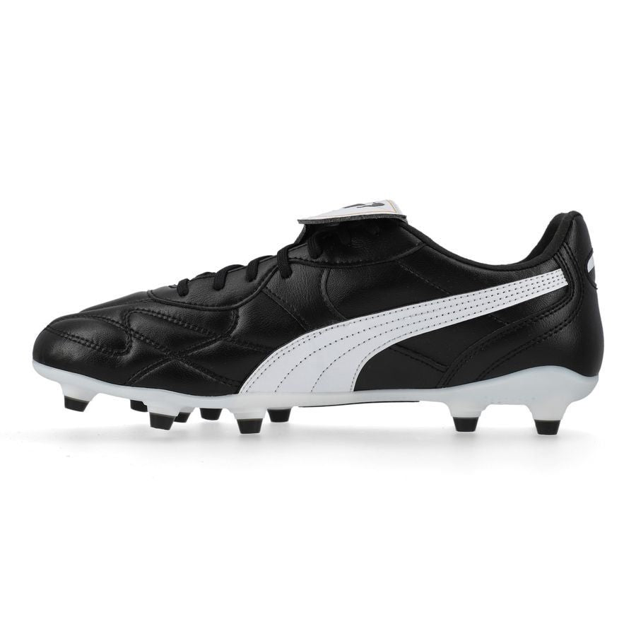 Puma King Top (K-BETTER) FG/AG Firm Ground Soccer Cleat - Black/White/Gold