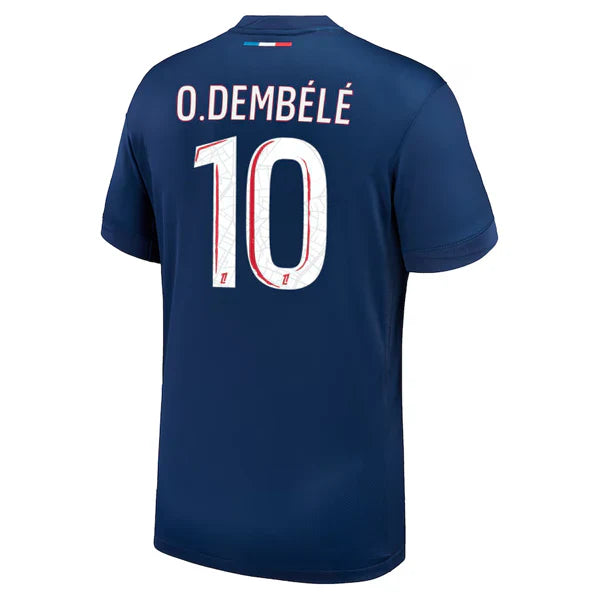 Kid's Replica Nike Dembele Paris Saint-Germain 24/25 Home Jersey