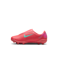 Nike Junior Mercurial Vapor 16 Club FG Firm Ground Soccer Cleat - Ember Glow/Aurora Green