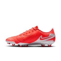 Nike Tiempo Legend 10 Academy FG Firm Ground Soccer Cleat -Hot Lava/White