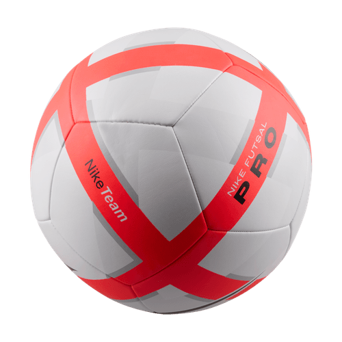 Nike Futsal Pro Indoor Soccer Ball - White/Bright Crimson/Black