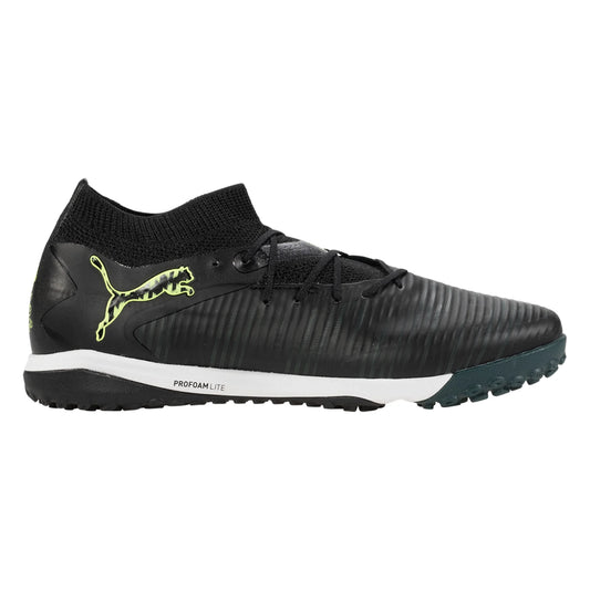 Puma Future 8 Pro Cage TF Turf Soccer Cleat - Black/Fizzy Light/Green Terrain