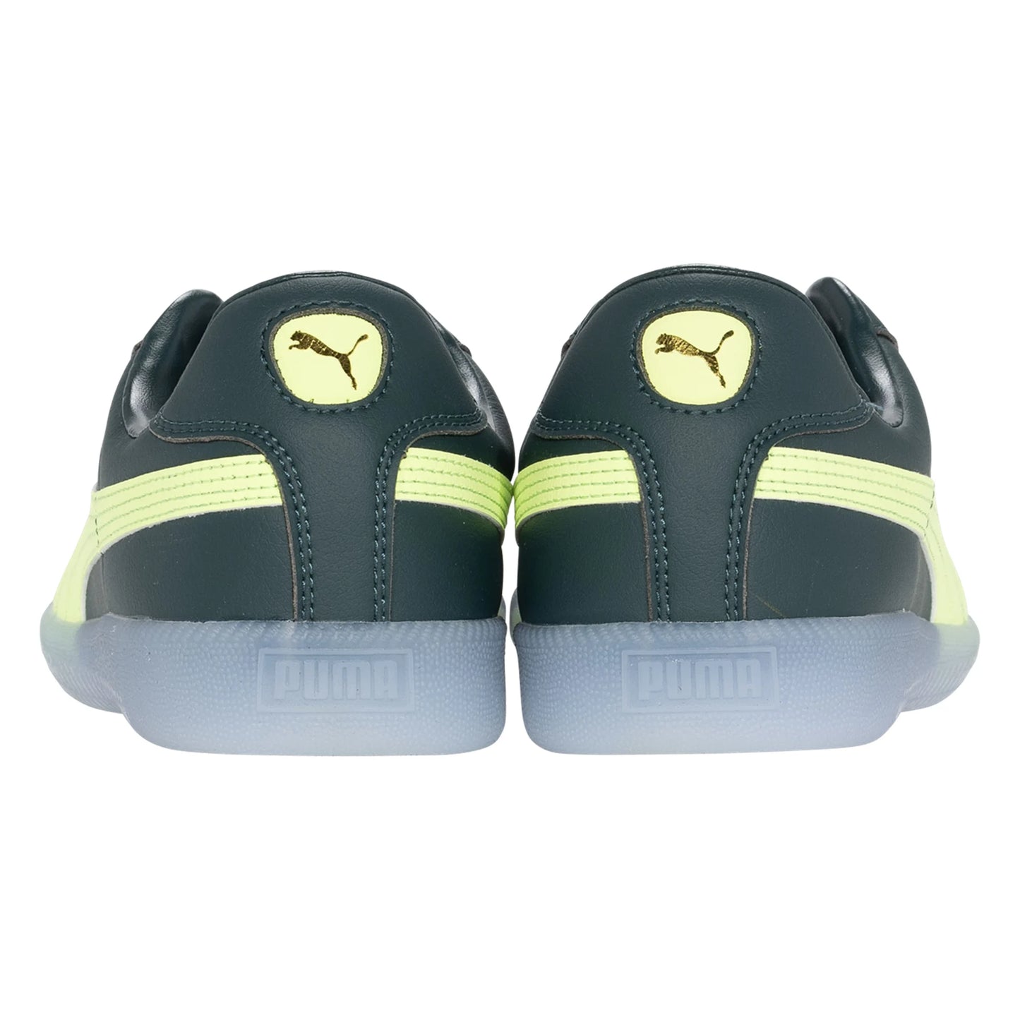 Puma King 21 IT Indoor Soccer Shoe - Green Terrain/Fizzy Light
