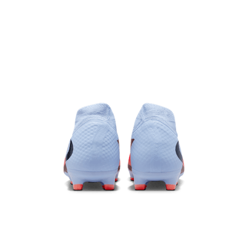 Nike Phantom 6 High Academy FG Firm Ground Soccer Cleat - Royal Tint/Bright Crimson