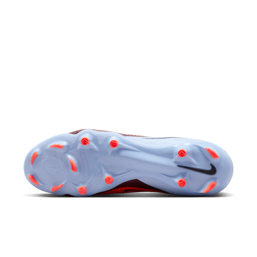 Nike Phantom 6 High Academy FG Firm Ground Soccer Cleat - Royal Tint/Bright Crimson