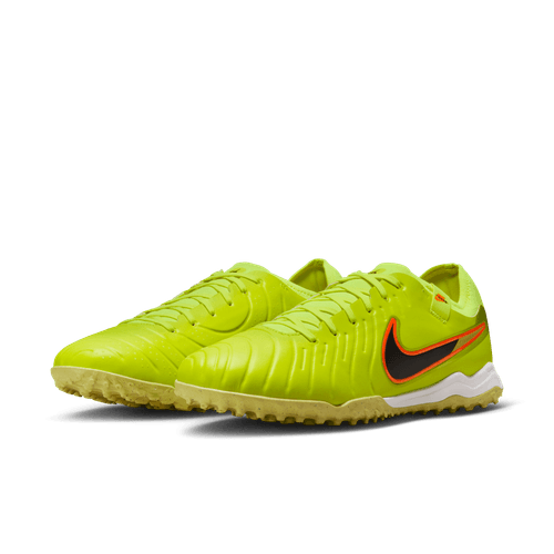 Nike Tiempo Legend 10 Pro TF Turf Soccer Cleat - Volt/Black