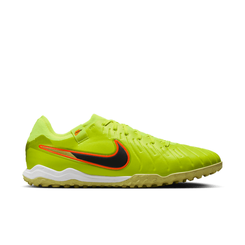 Nike Tiempo Legend 10 Pro TF Turf Soccer Cleat - Volt/Black