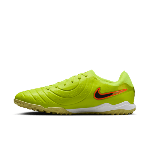 Nike Tiempo Legend 10 Pro TF Turf Soccer Cleat - Volt/Black
