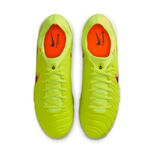 Nike Tiempo Legend 10 Pro TF Turf Soccer Cleat - Volt/Black