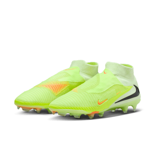 Nike Phantom 6 High Elite FG Firm Ground Soccer Cleat - Hyper Crimson/Black-Limelight