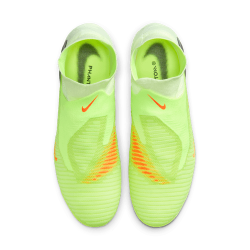 Nike Phantom 6 High Elite FG Firm Ground Soccer Cleat - Hyper Crimson/Black-Limelight