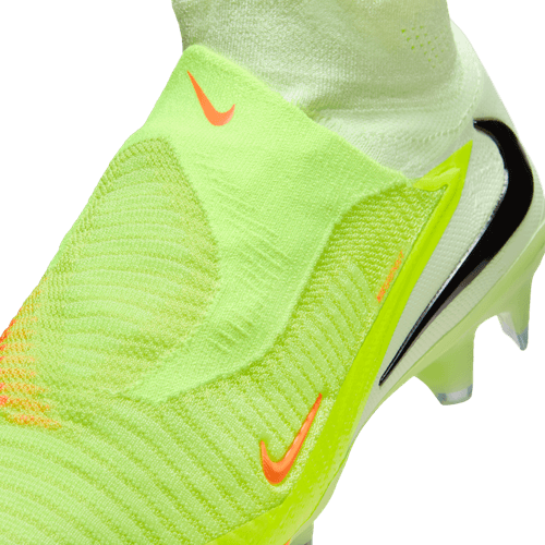 Nike Phantom 6 High Elite FG Firm Ground Soccer Cleat - Hyper Crimson/Black-Limelight